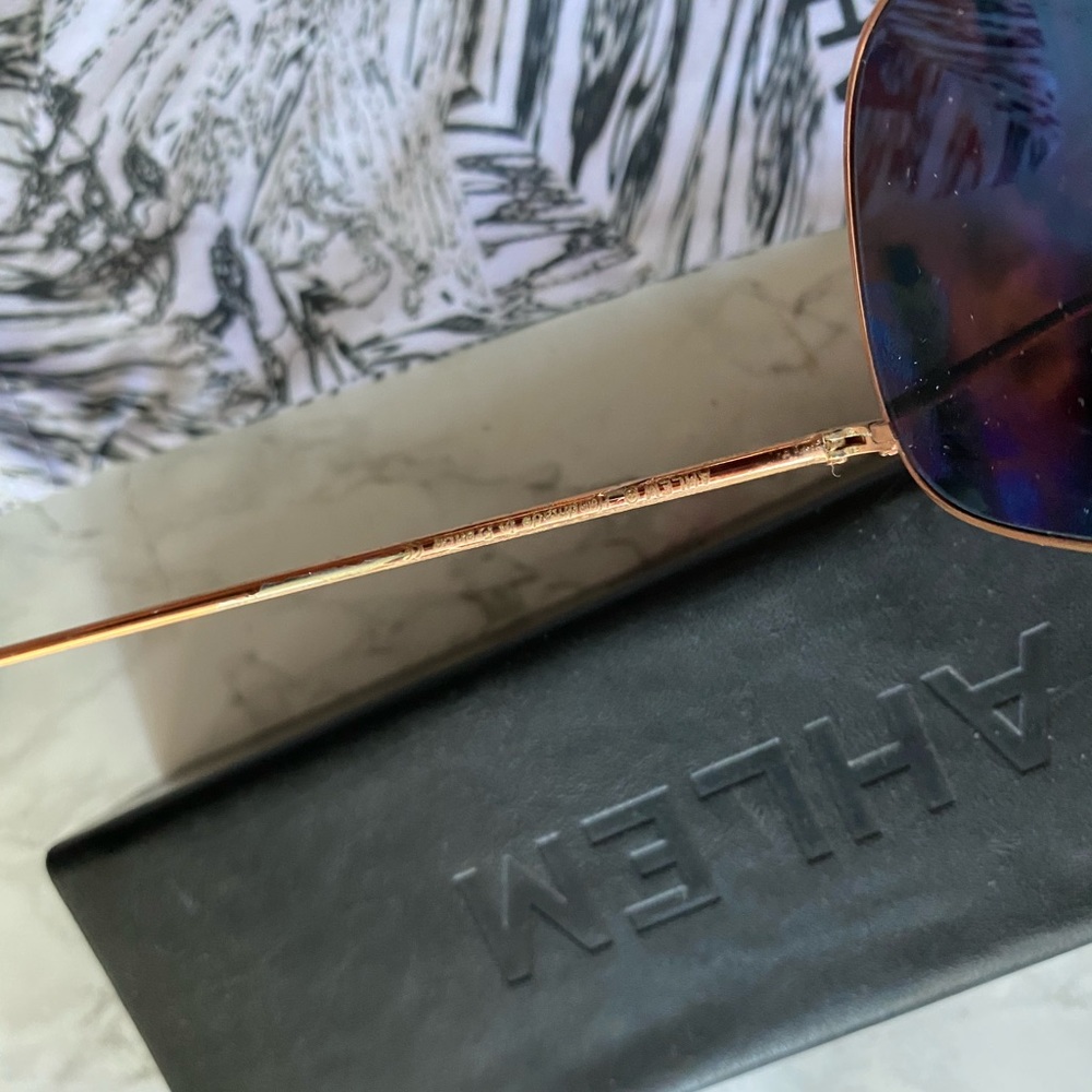 Free people Ahlem Gold dip Sunglasses - Picture 5 of 8